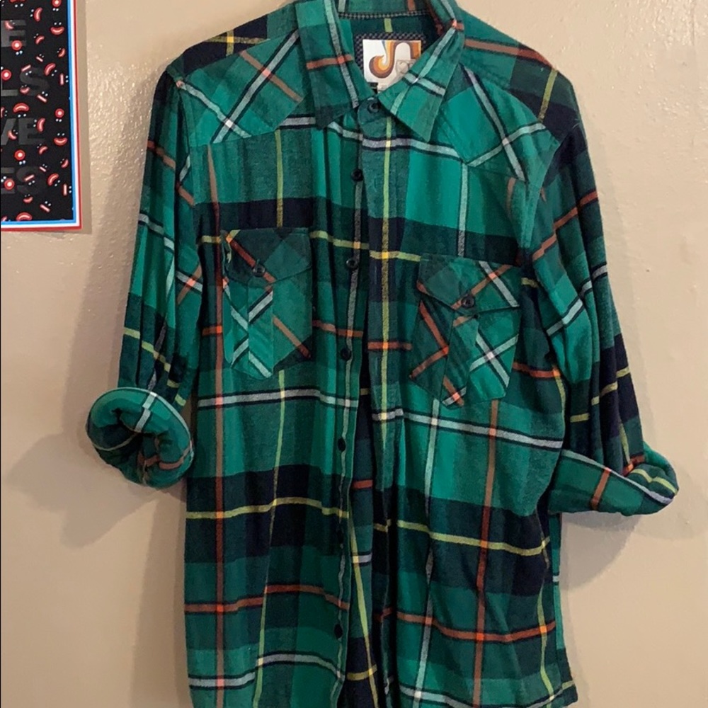 Green flannel